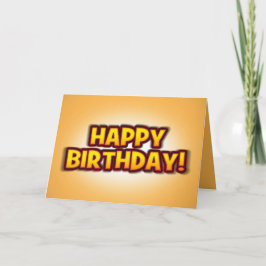Tarjeta de cumpleaños colorida y personalizable pa