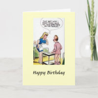 Tarjeta de cumpleaños - Comic, Hospital, Humor