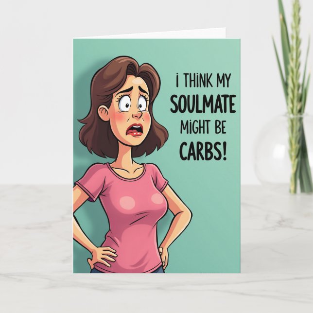 Tarjeta de cumpleaños cómica (Anverso)