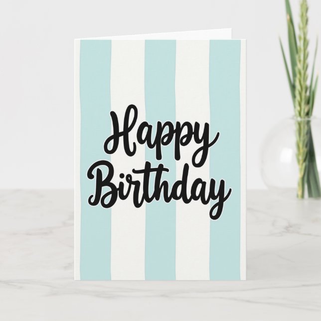 Tarjeta de cumpleaños con arte dulce (Anverso)