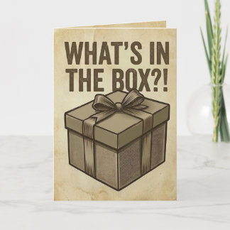 Tarjeta de cumpleaños con cita de película "¿QUÉ H