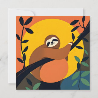 Tarjeta de cumpleaños con diseño eslovaco colorido