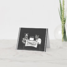 Tarjeta de cumpleaños con foto vintage