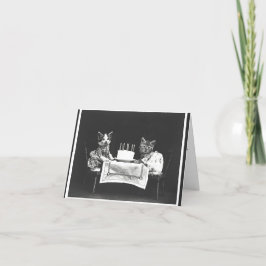 Tarjeta de cumpleaños con foto vintage