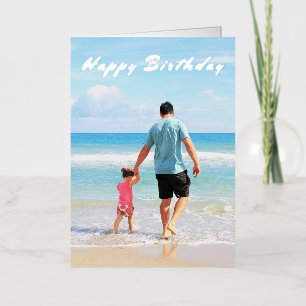 Tarjeta de cumpleaños con fotos personalizadas con
