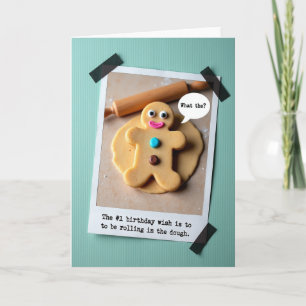 Tarjeta de Cumpleaños con Galleta Dulce