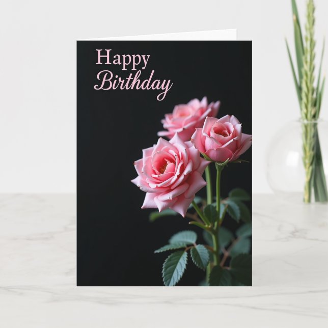 Tarjeta de cumpleaños con lunares (Anverso)