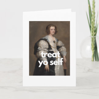 tarjeta de cumpleaños con meme de arte clásico 'tr