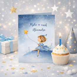Tarjeta de cumpleaños con nombre o texto personali