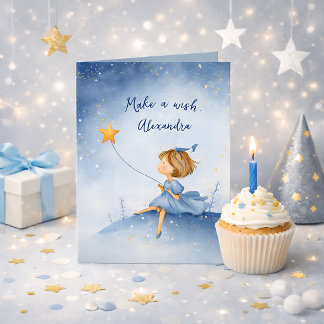 Tarjeta de cumpleaños con nombre o texto personali