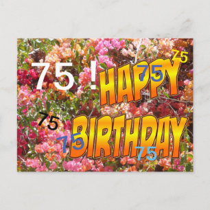 Tarjeta de Cumpleaños con Plantilla de Edad de Bug