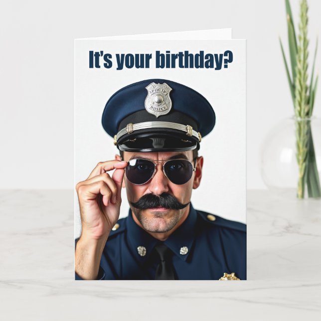 Tarjeta de cumpleaños con retrato de la Marina (Anverso)