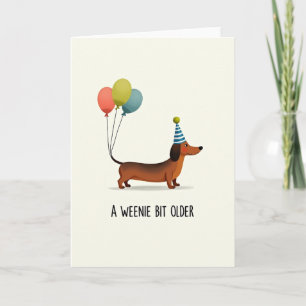Tarjeta de cumpleaños con sombrero de cachorro fie