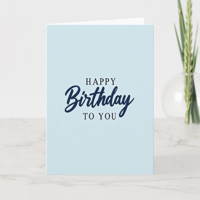 Tarjeta de cumpleaños con texto fluido (Anverso)