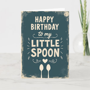 Tarjeta de cumpleaños con textura cálida