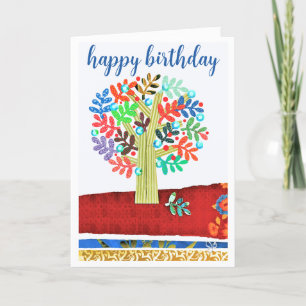 Tarjeta de cumpleaños con verso de luz de Jo Image