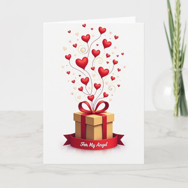 Tarjeta de cumpleaños Corazón Dulce (Anverso)