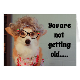 Tarjeta de cumpleaños Corgi