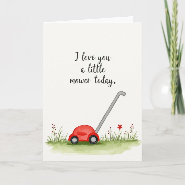 Tarjeta de Cumpleaños Cortadora Dulce (Anverso)