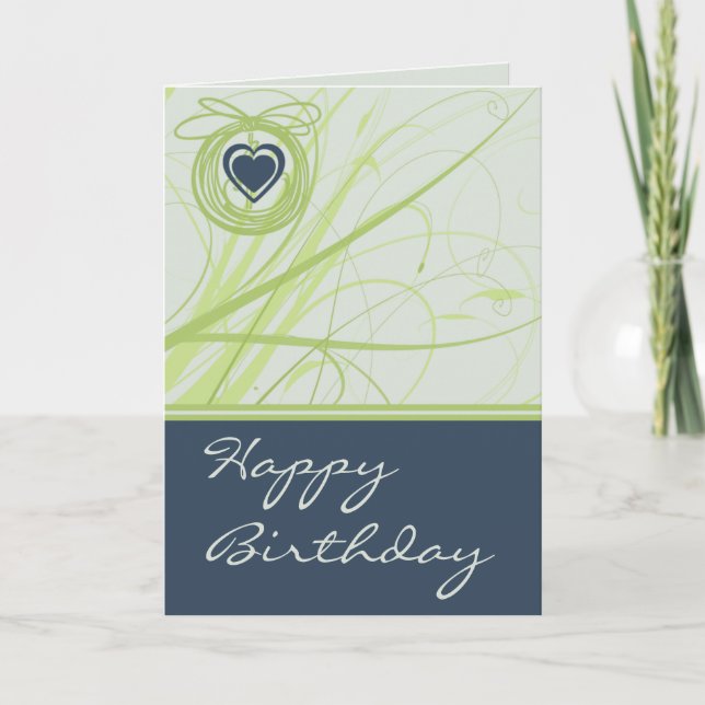 Tarjeta de cumpleaños Country Charm (Anverso)