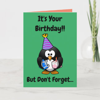 Tarjeta de cumpleaños "Crecer es opcional"
