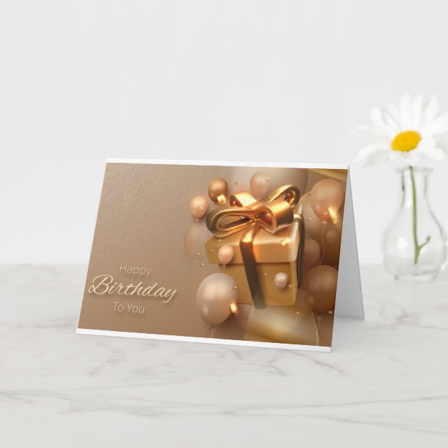 Tarjeta de cumpleaños cristiana (Planta pequeña)