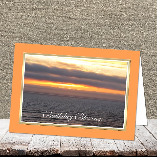 Tarjeta de cumpleaños cristiana — Bendición cristi (Subido por el creador)