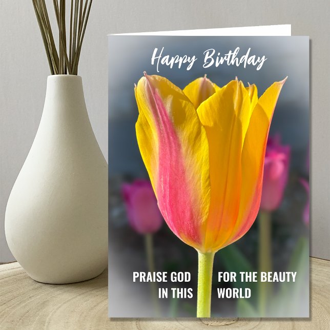 Tarjeta de cumpleaños cristiana feliz para los tul (Subido por el creador)