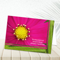 Tarjeta de cumpleaños cristiana — Salmo 118 verso