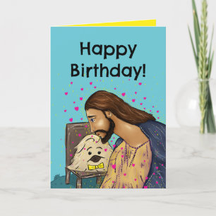 Tarjeta de cumpleaños cristiana (Smee el pequinés)