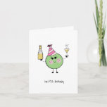 Tarjeta de cumpleaños Cute Pea - Cute, Funny, Kawa<br><div class="desc">Un estilo Kawaii,  tarjeta de cumpleaños divertida con una linda foto de Pea con las palabras "Cumpleaños Ha-pea El mensaje interno puede ser personalizado si lo deseas.</div>