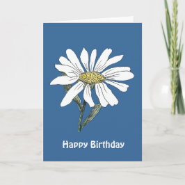 Tarjeta de cumpleaños Daisy