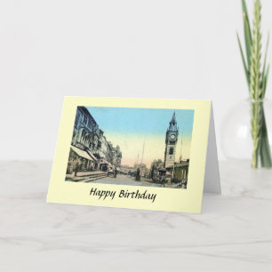 Tarjeta de cumpleaños - Darlington, condado de Dur