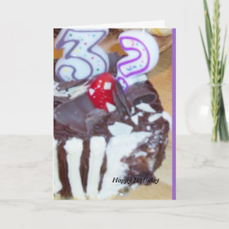 Tarjeta de cumpleaños de 30 años