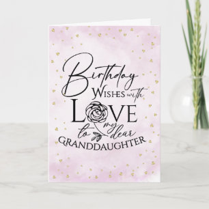 Tarjeta de cumpleaños de acuarela minimalista Niet