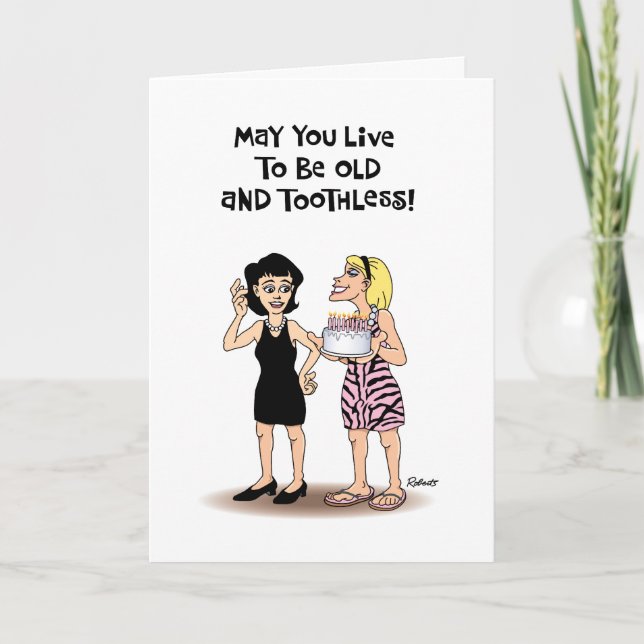 Tarjeta de cumpleaños de amigos para siempre (Anverso)