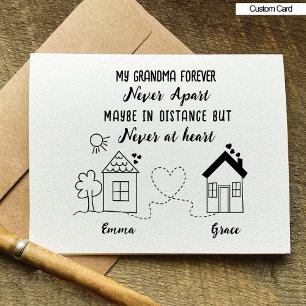 Tarjeta de cumpleaños de amor a la abuela y la gra