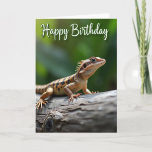 Tarjeta de cumpleaños de arte caprichoso