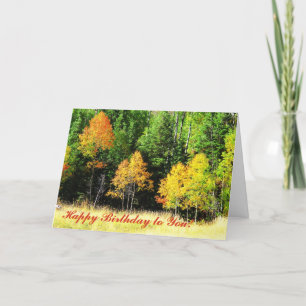 Tarjeta de cumpleaños de Aspen