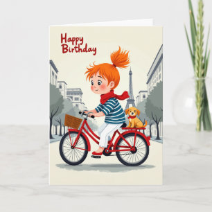 Tarjeta de cumpleaños de aventura urbana