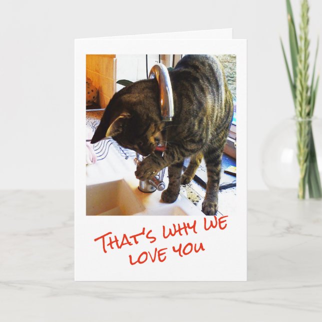 Tarjeta de cumpleaños de bailarina de Tap (Anverso)