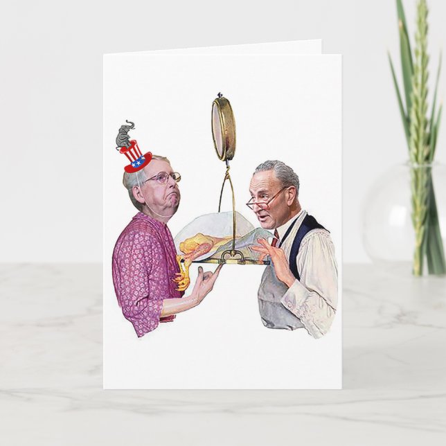 Tarjeta de cumpleaños de balance de energía (Anverso)