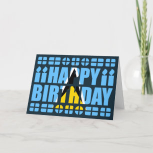 Tarjeta de cumpleaños de bandera de Santa Lucía