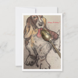 Tarjeta de cumpleaños de Bassie