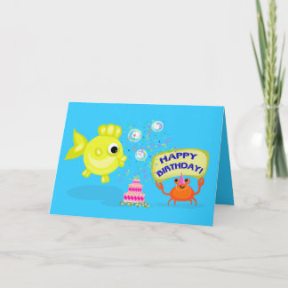 Tarjeta de cumpleaños de Beach Buddies 2