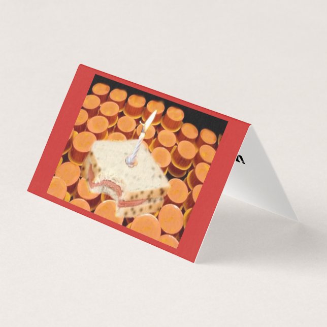 Tarjeta de cumpleaños de Bolonia (Anverso)