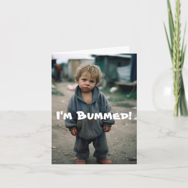 TARJETA DE CUMPLEAÑOS DE BOMBA - BORRACHO (Anverso)