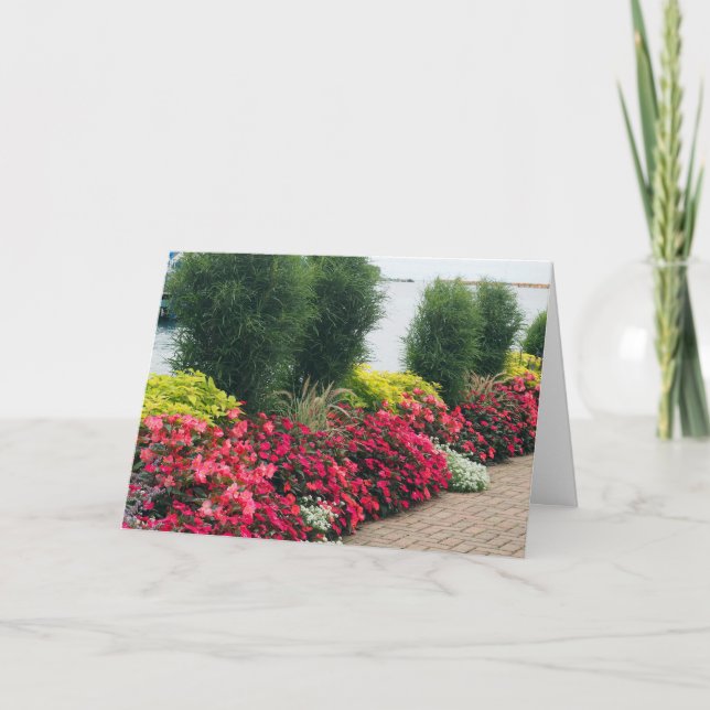 Tarjeta de cumpleaños de Brick Path (Anverso)