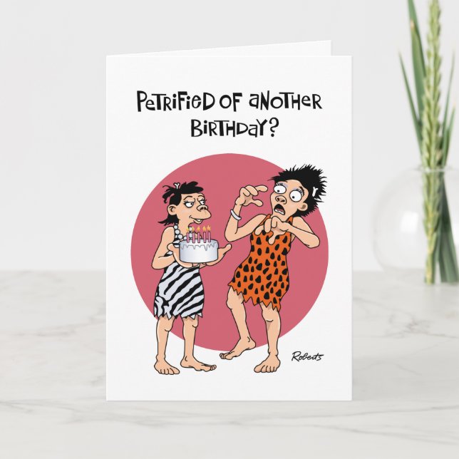 Tarjeta de cumpleaños de buenas noticias para ella (Anverso)