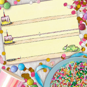 Tarjeta de cumpleaños de CAMALEÓN de Nicole Janes